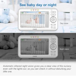 VTech VTech VM5463 5" Video Baby Monitor -Push Chair Expert Sales vtech vm5463 video baby monitor lifestyle 2