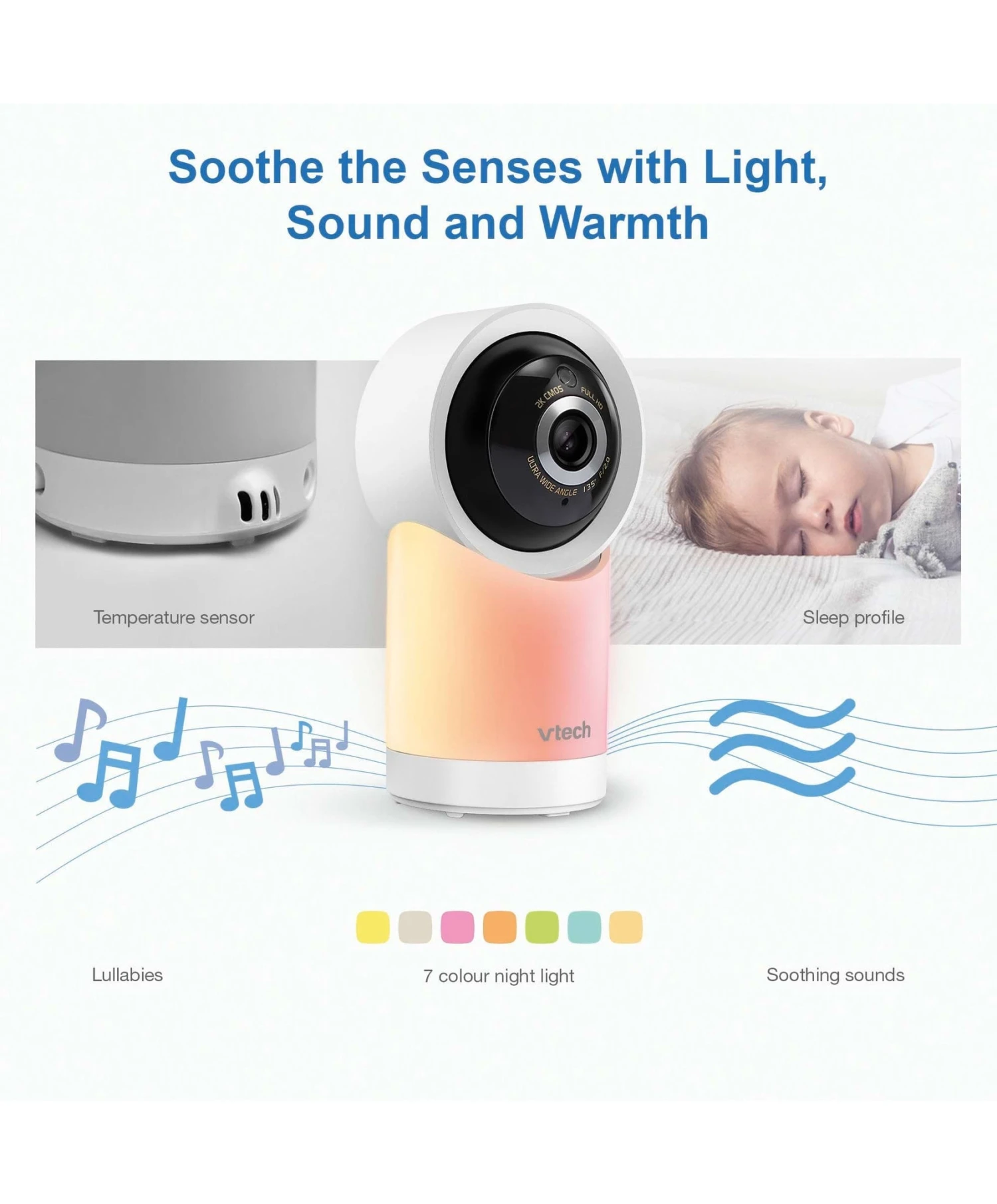 VTech VTech RM7766HD 7" Smart Pan & Tilt Baby Monitor VTech VTech RM7766HD 7" Smart Pan & Tilt Baby Monitor -Push Chair Expert Sales vtech vtech rm7766hd 7 smart pan tilt monitor in white 34331669463205 1024x1024 2x b5e56214 eb29 488c ba24 169a19507a9a